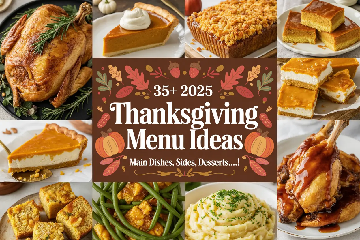 2025 Thanksgiving Menu IDEAS