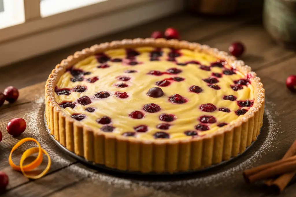 Cranberry custard pie Variations 