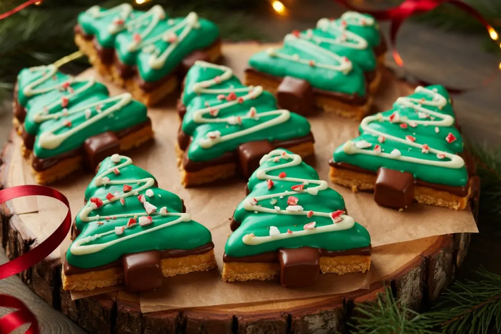 festive Christmas tree treats