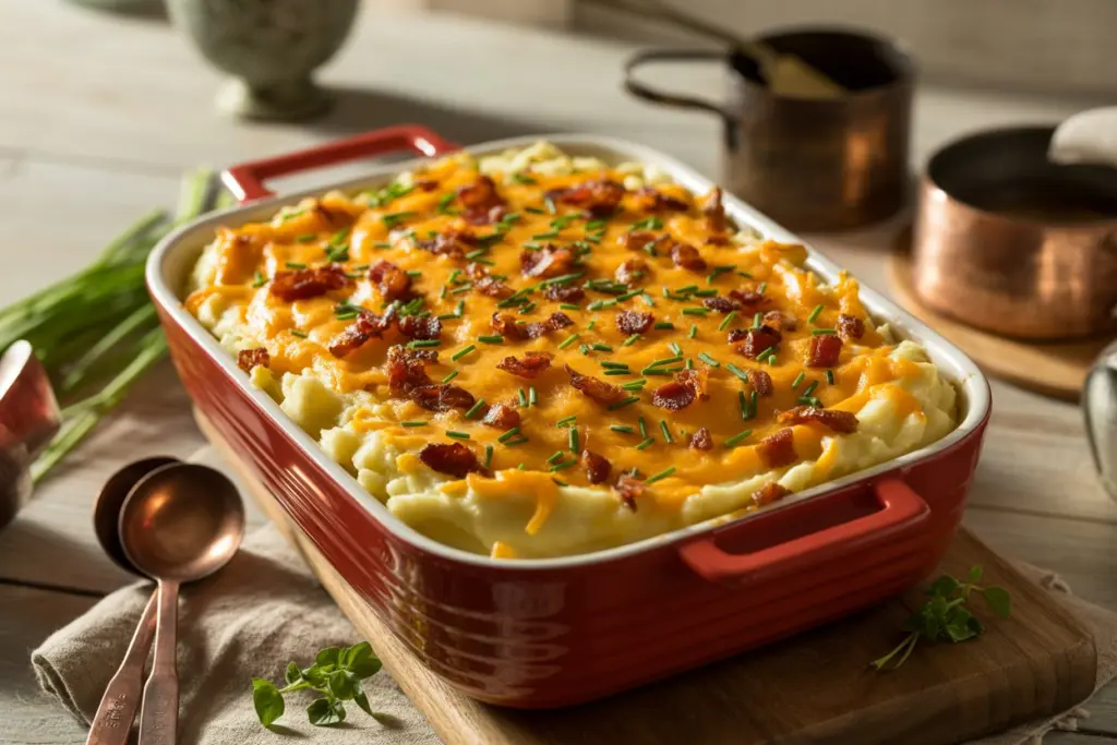 Delicious variations of cheesy mashed potato casserole