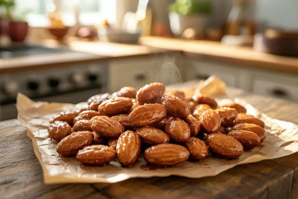 candied almonds air fryer ingredients