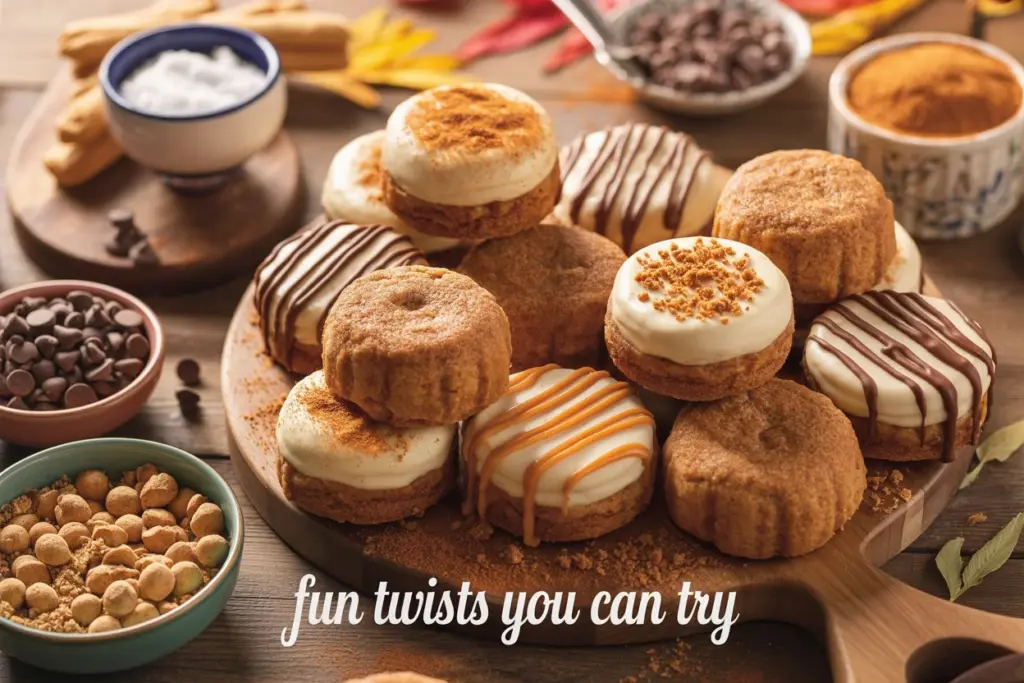 Fun Twists of churro cheesecake cookies