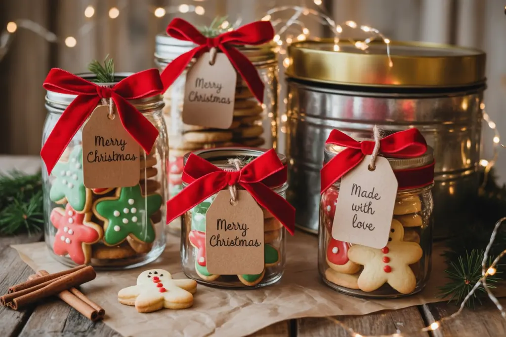 Wrapping and Gifting Christmas Cookies