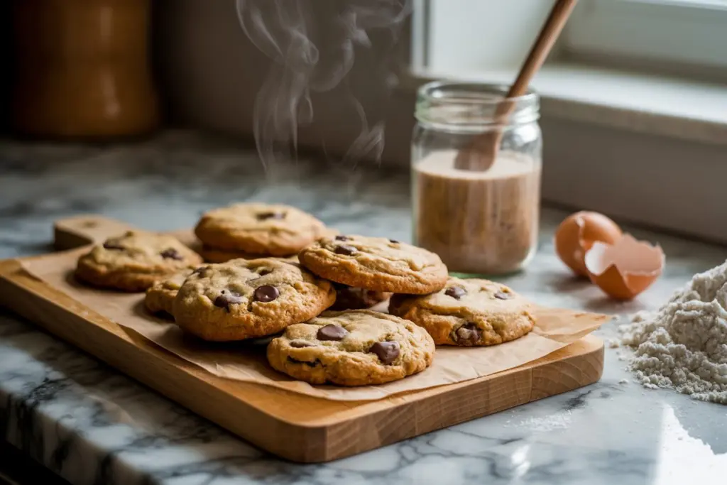 Can I add sourdough starter or discard it in any cookie recipe?
