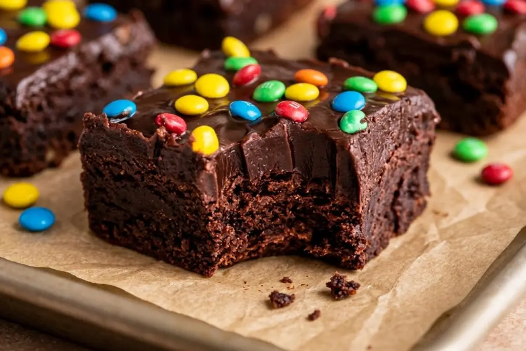 Candy-Topped Cosmic Brownies