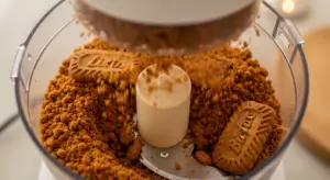 Crush the Biscoff cookies