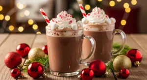 Peppermint Hot Chocolate 10 homemade hot chocolate