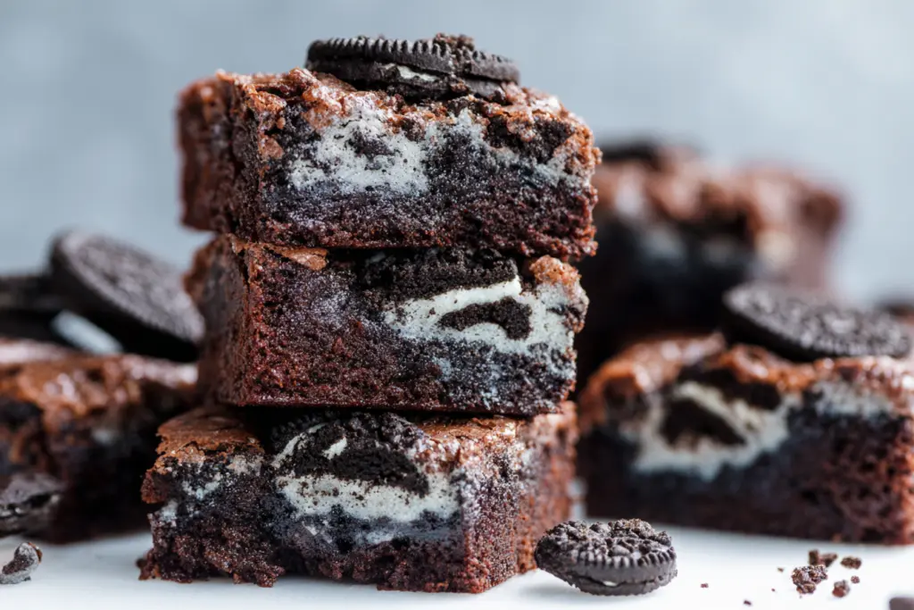 Sourdough Oreo Brownies