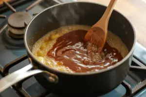 homemade caramel