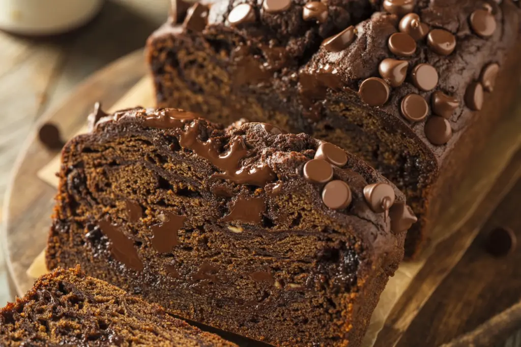 Sourdough Banana Bread 13 Double Chocolate Sourdough Banana Bread