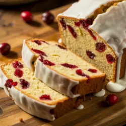 Christmas Cranberry Pound Cake 3 Christmas Cranberry Pound Cake recipe card