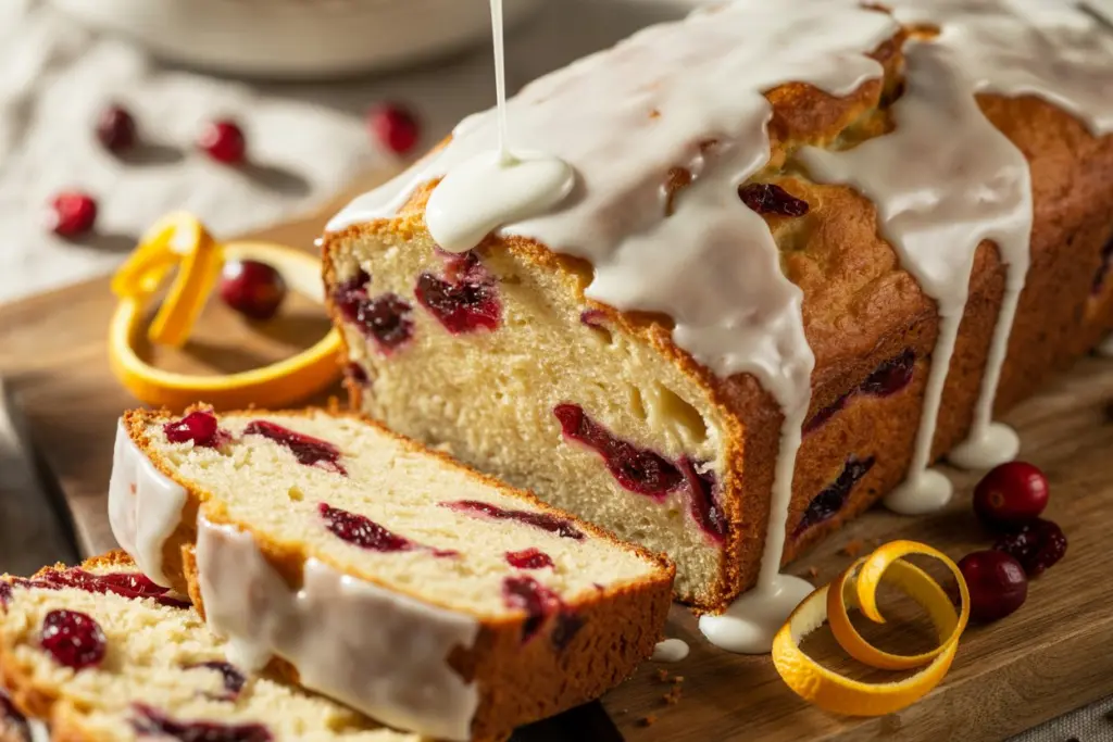Christmas Cranberry Pound Cake 2 Christmas Cranberry Pound Cake