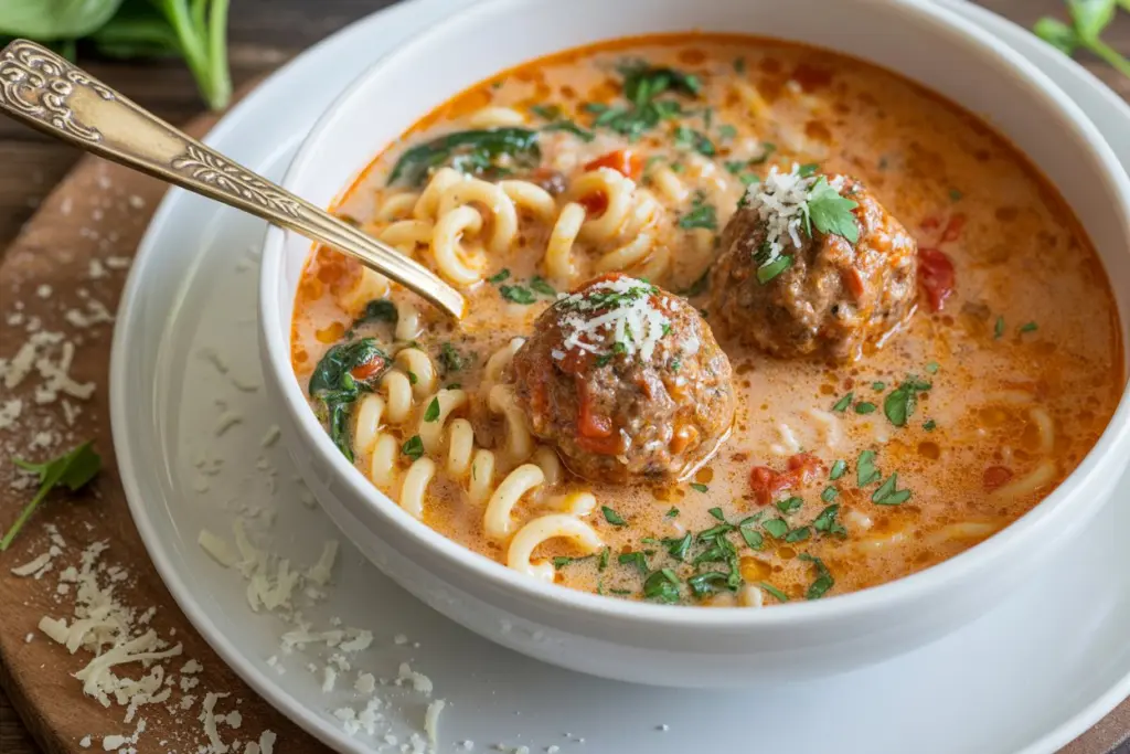 Italian Meatball Soup (Easy One-Pot Meal) 16 : italian-meatball-soup-recipe