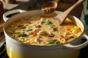 Marry Me Chicken Soup pot