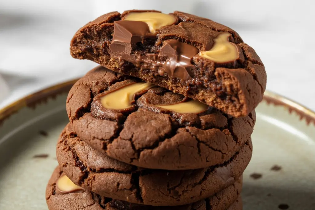 espresso chocolate cookies with sourdough discard 