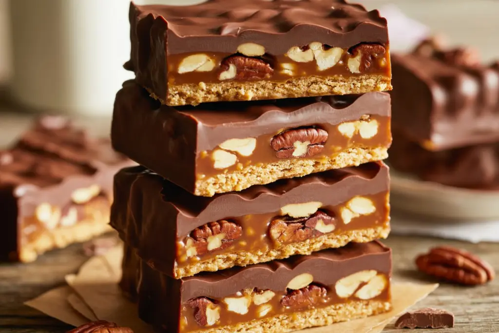 Chocolate Pecan Pie Bark