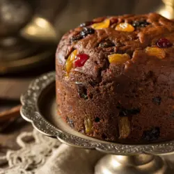 Old English Fruit Cake 3 Old English Fruit Cake Recipe Card