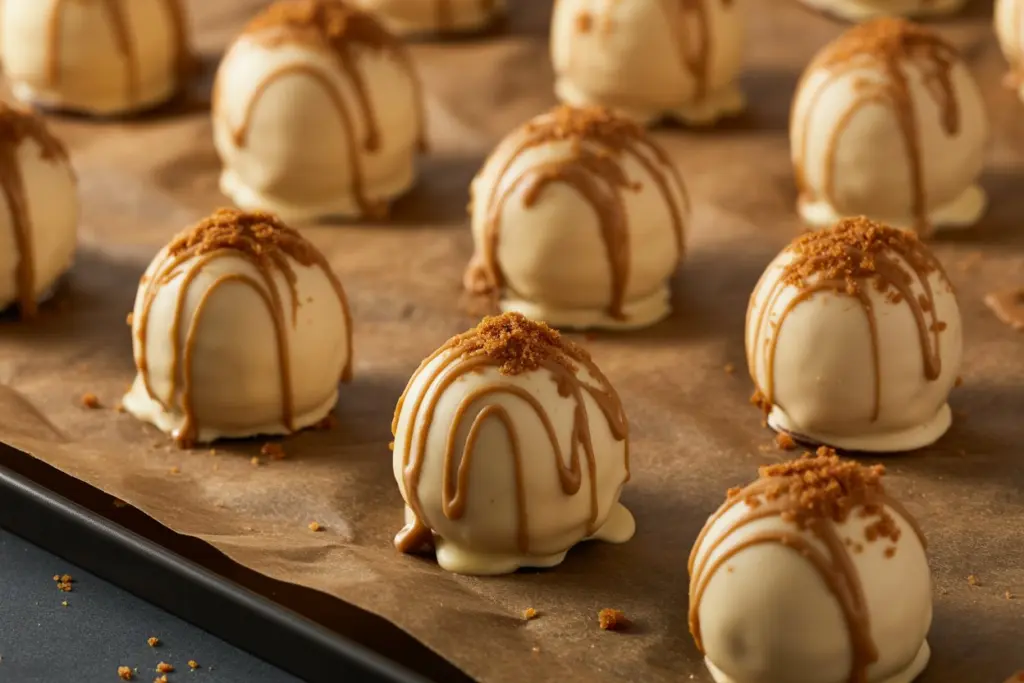 Easy Biscoff Truffles