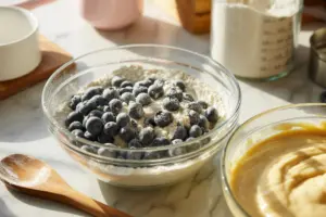 Sourdough Discard Blueberry Bread