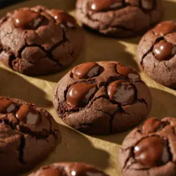 Espresso Chocolate Cookies with Sourdough Discard recipe card