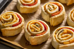 Cheese Pinwheels (Easy Appetizers)