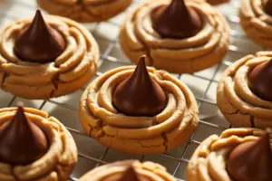 Holiday Sourdough Peanut Butter Cookies