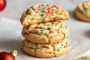 Christmas Cake Mix Cookies (so easy)