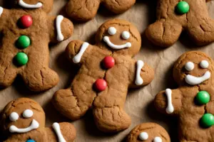 Easy Sourdough Gingerbread Cookies
