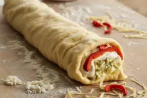 rolled puff pastry dough