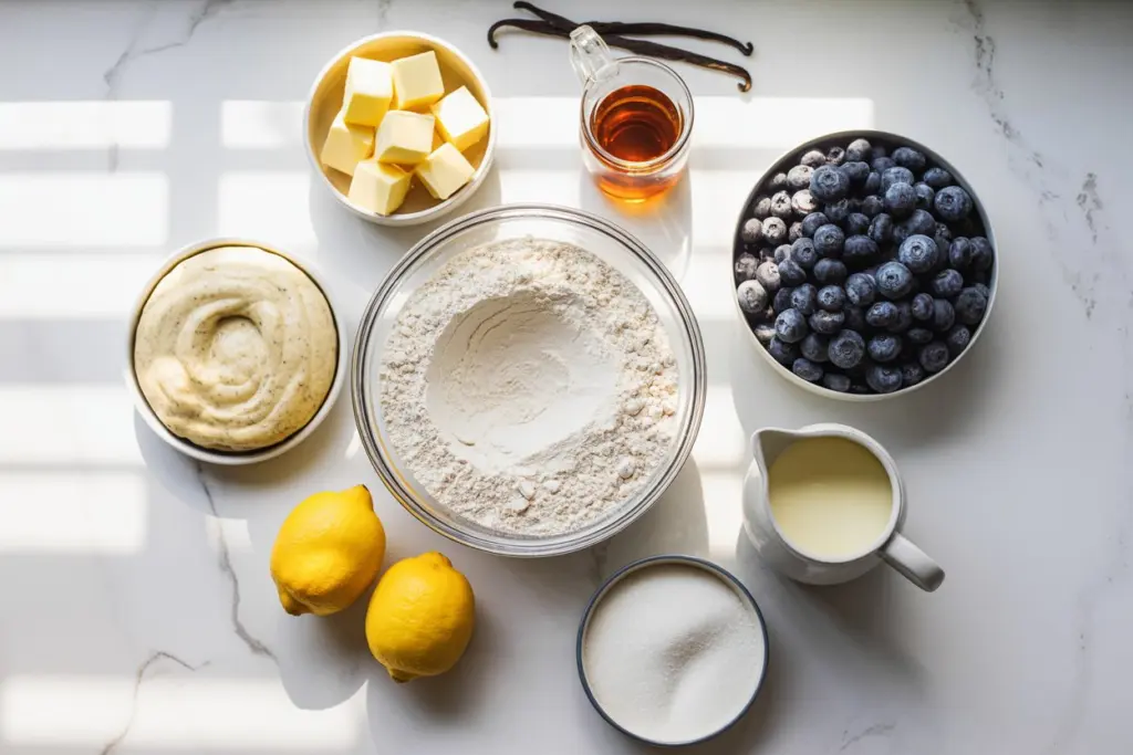 lemon-blueberry-sourdough-scones-ingredients