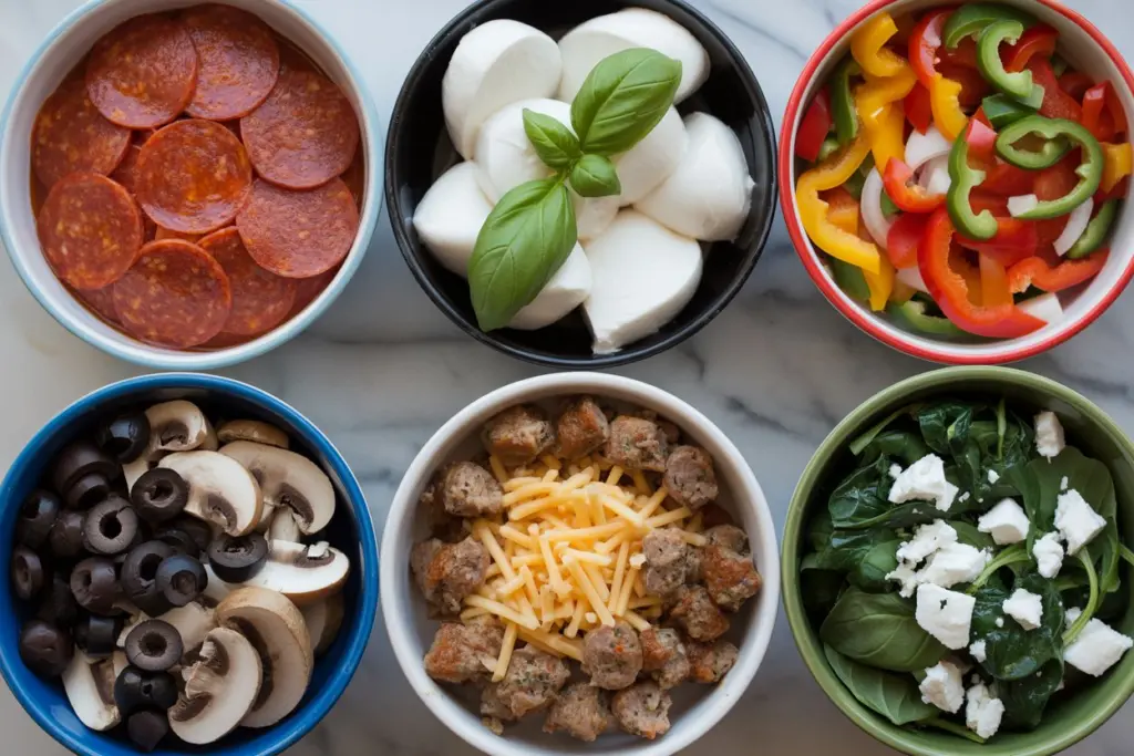 Best Toppings for Air Fryer Pizza Pinwheels