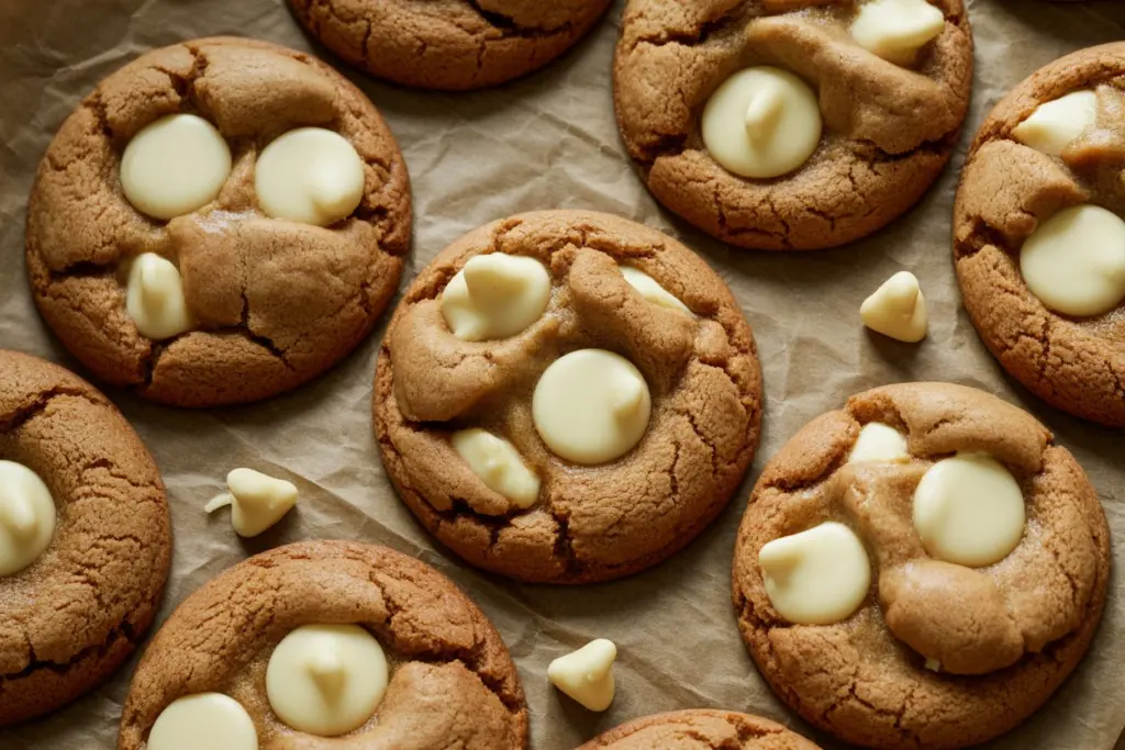 white chocolate chip cookies