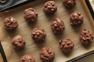 Espresso Chocolate Cookies with Sourdough Discard