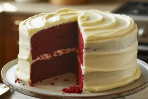 Red Velvet Cake with Cream Cheese Frosting