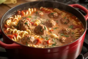 Italian Meatball Soup (Easy One-Pot Meal) 13 creamy meatballs soup