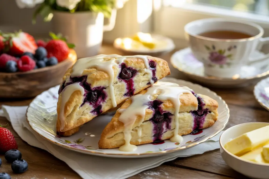 serving-lemon-blueberry-sourdough-scones