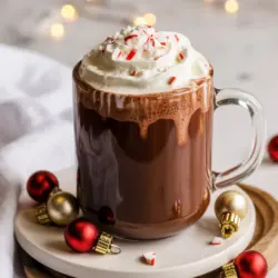 Peppermint Hot Chocolate 3 Peppermint Hot Chocolate Recipe Card