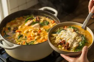 Marry Me Chicken Soup bowl