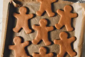 Easy Sourdough Gingerbread Cookies