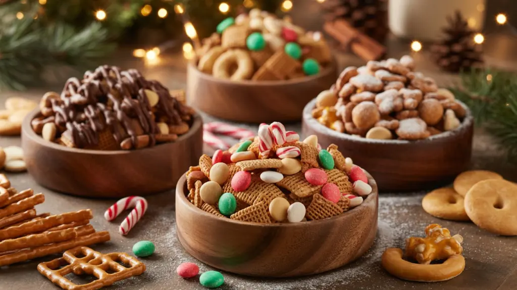 Christmas Chex Mix Recipe 12 Creative Mix-Ins for christmas snack mix