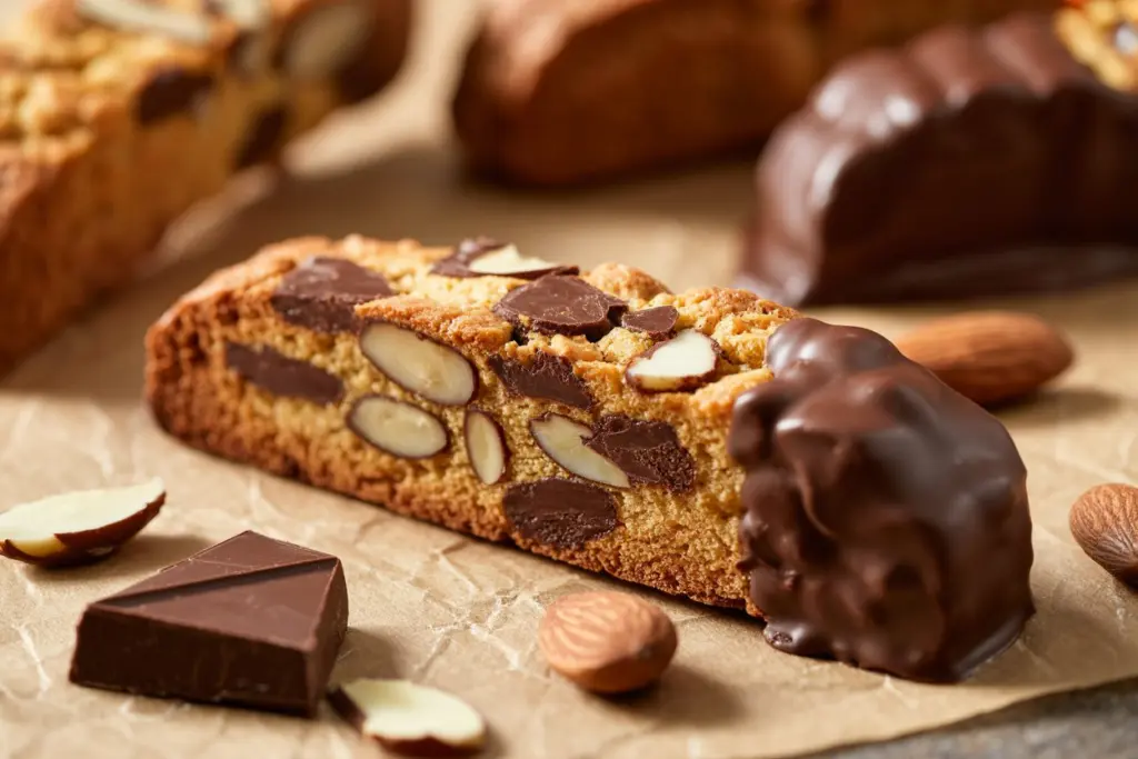 Chocolate Almond Biscotti