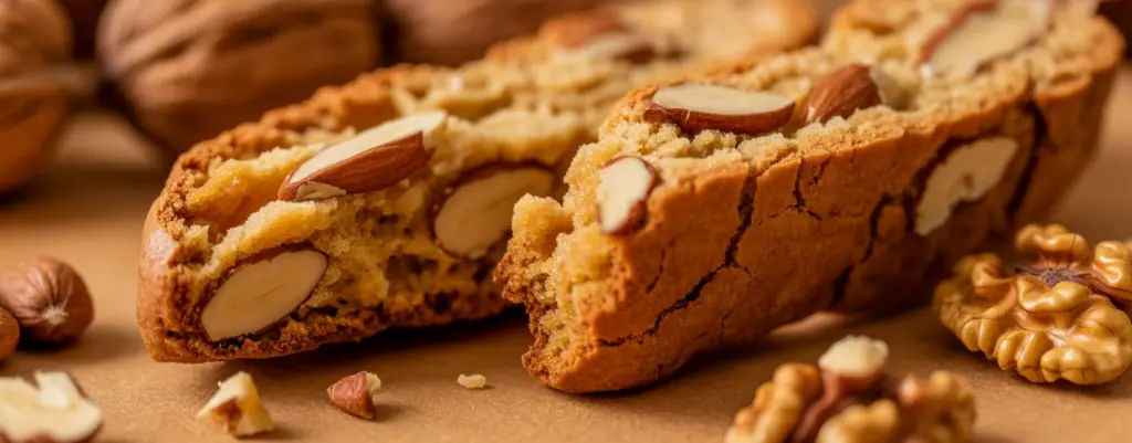 Cinnamon Walnut Biscotti