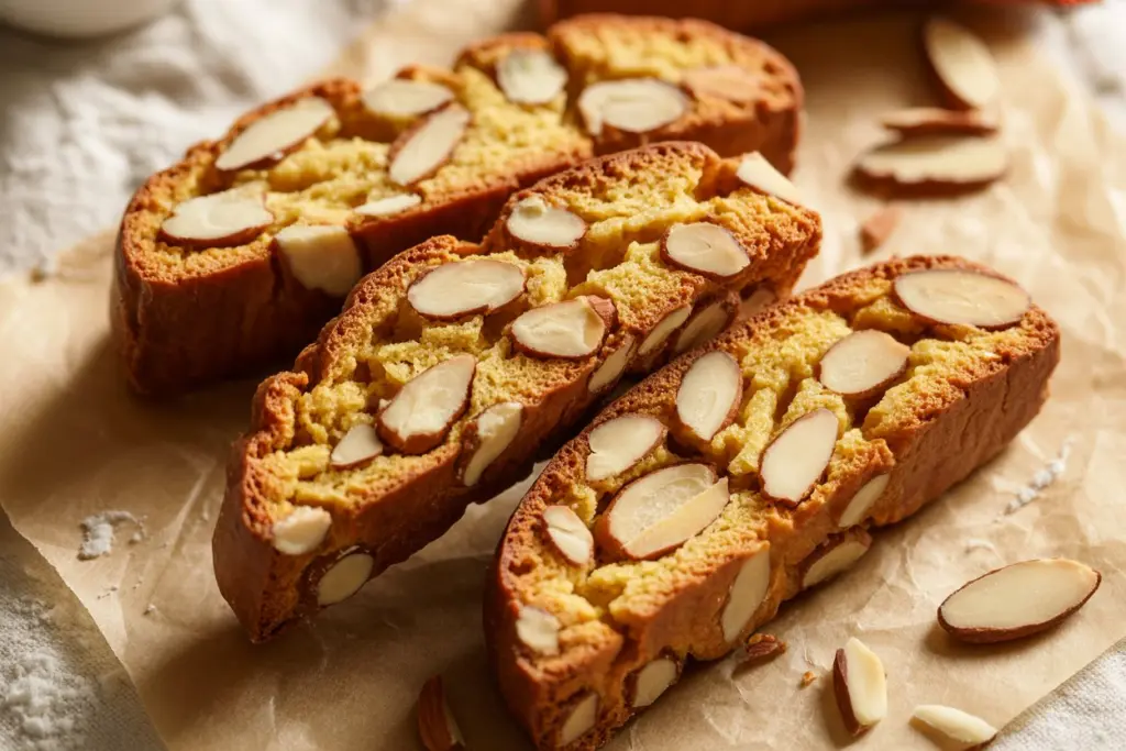 Honey Almond Biscotti