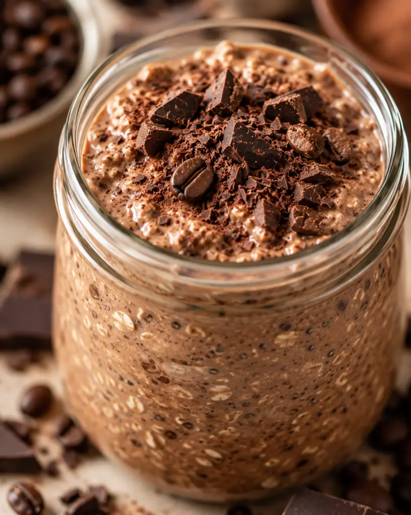 Mocha Chip Overnight Oats
