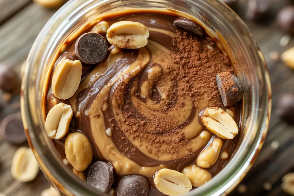 Healthy Overnight Oats Recipe (10 Flavor Toppings) 3 Snickers-Inspired Overnight Oats