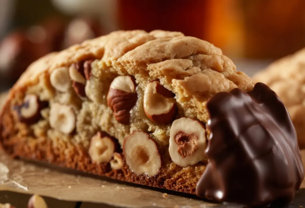 Vanilla Hazelnut Biscottis