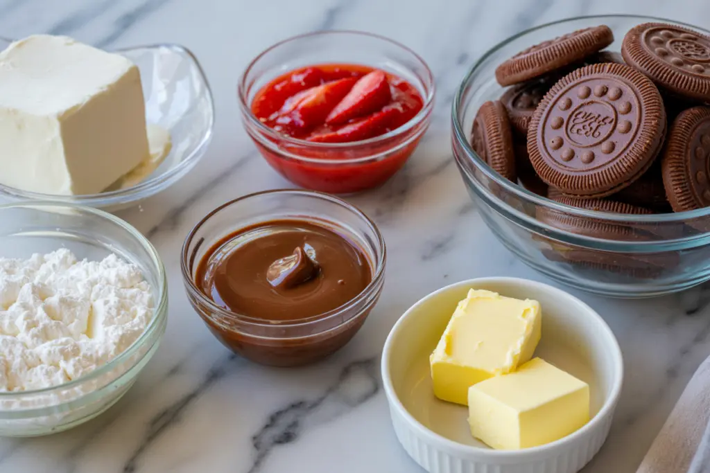 cheesecake dessert cups ingredients