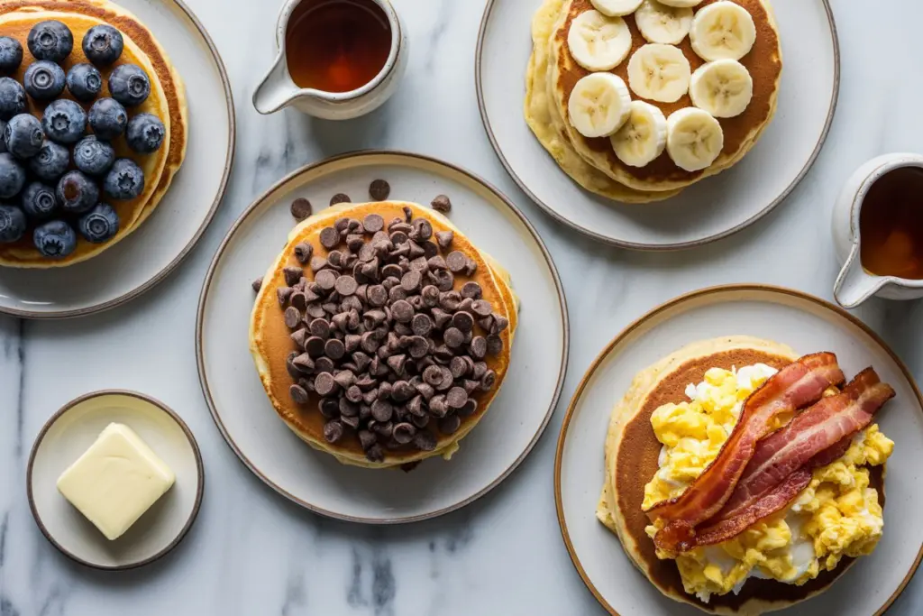 Fluffy Sourdough Discard Pancakes 3 serving sourdough discard pancakes