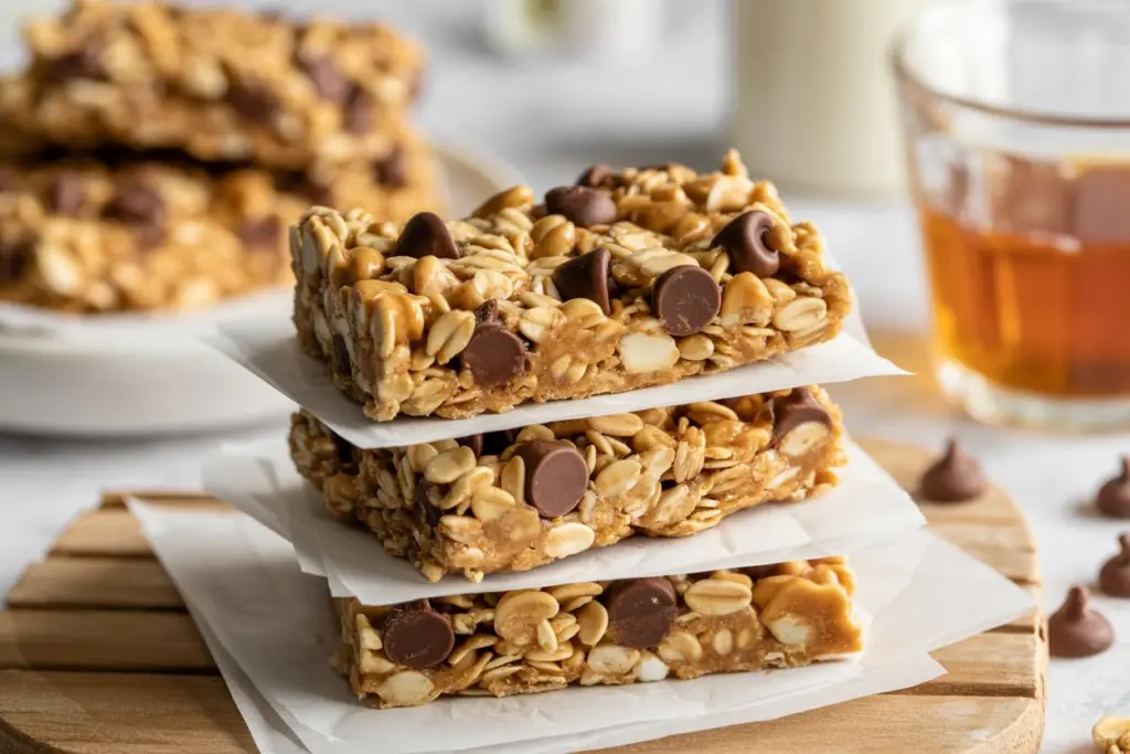 Peanut Butter Granola Bars