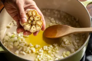 Creamy Roasted Garlic Tomato Soup